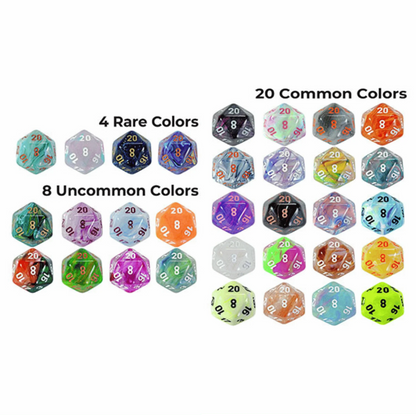 Hidden Wonders Mystery Polyhedral 7-Die Set