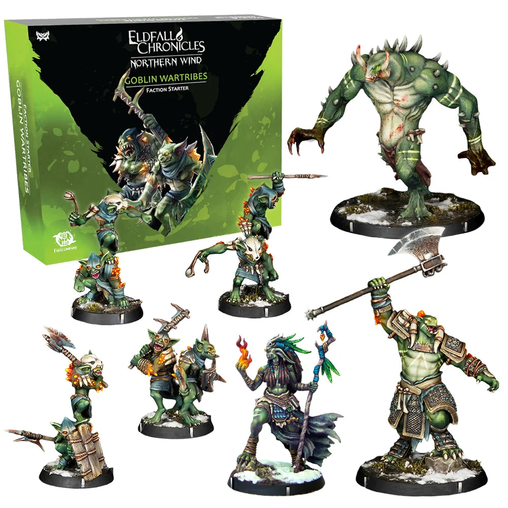Eldfall Chronicles Skirmish Wargame: Goblin Wartribes - Faction Starter