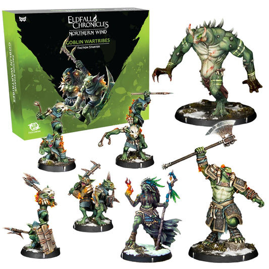 Eldfall Chronicles Skirmish Wargame: Goblin Wartribes - Faction Starter