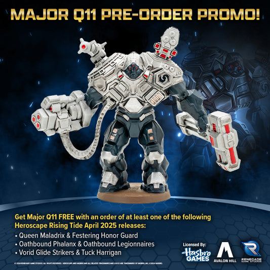 Heroscape: Rising Tide - Wing Commander Tuck Harrigan and Vorid Glidestriker Army Expansion