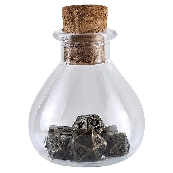 7-Set Unseelie (Potion Bottle) Mini Metal: Ancient Bronze