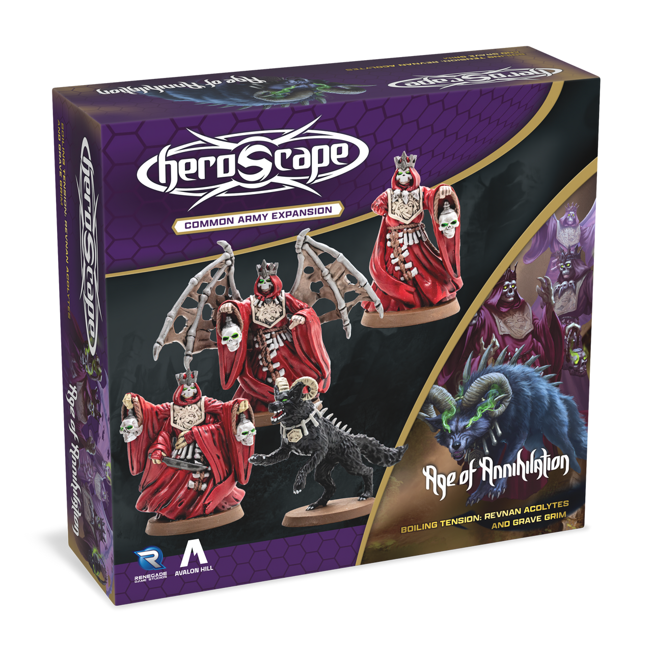 Heroscape: Revnan Acolytes and Grave Grim Army Expansion