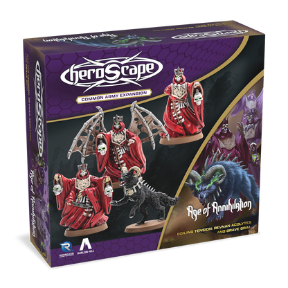Heroscape: Revnan Acolytes and Grave Grim Army Expansion