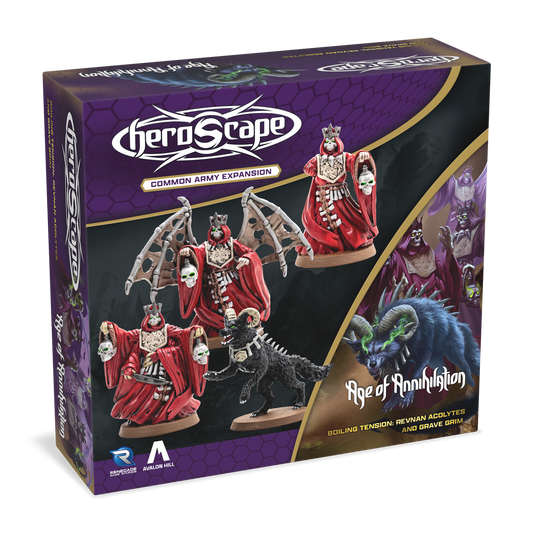Heroscape: Revnan Acolytes and Grave Grim Army Expansion