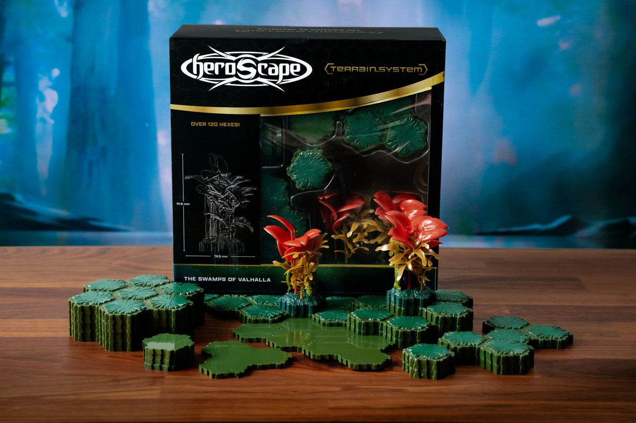 Heroscape: The Swamps of Valhalla Terrain Set