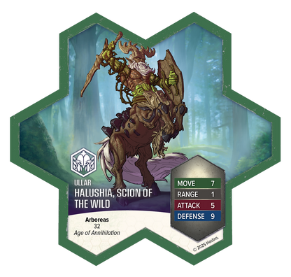 Heroscape: Army Expansion - Sonlen and Halushia, Scion of the Wild