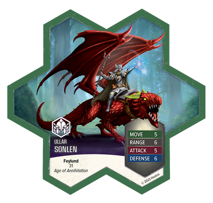 Heroscape: Army Expansion - Sonlen and Halushia, Scion of the Wild
