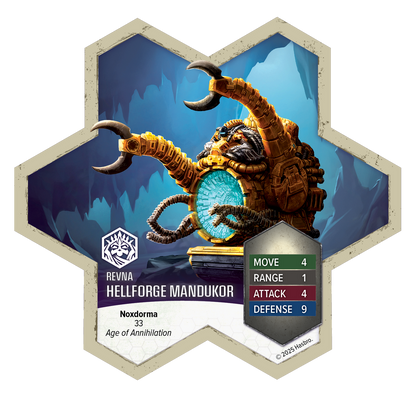 Heroscape: Army Expansion - Hellforge Mandukor