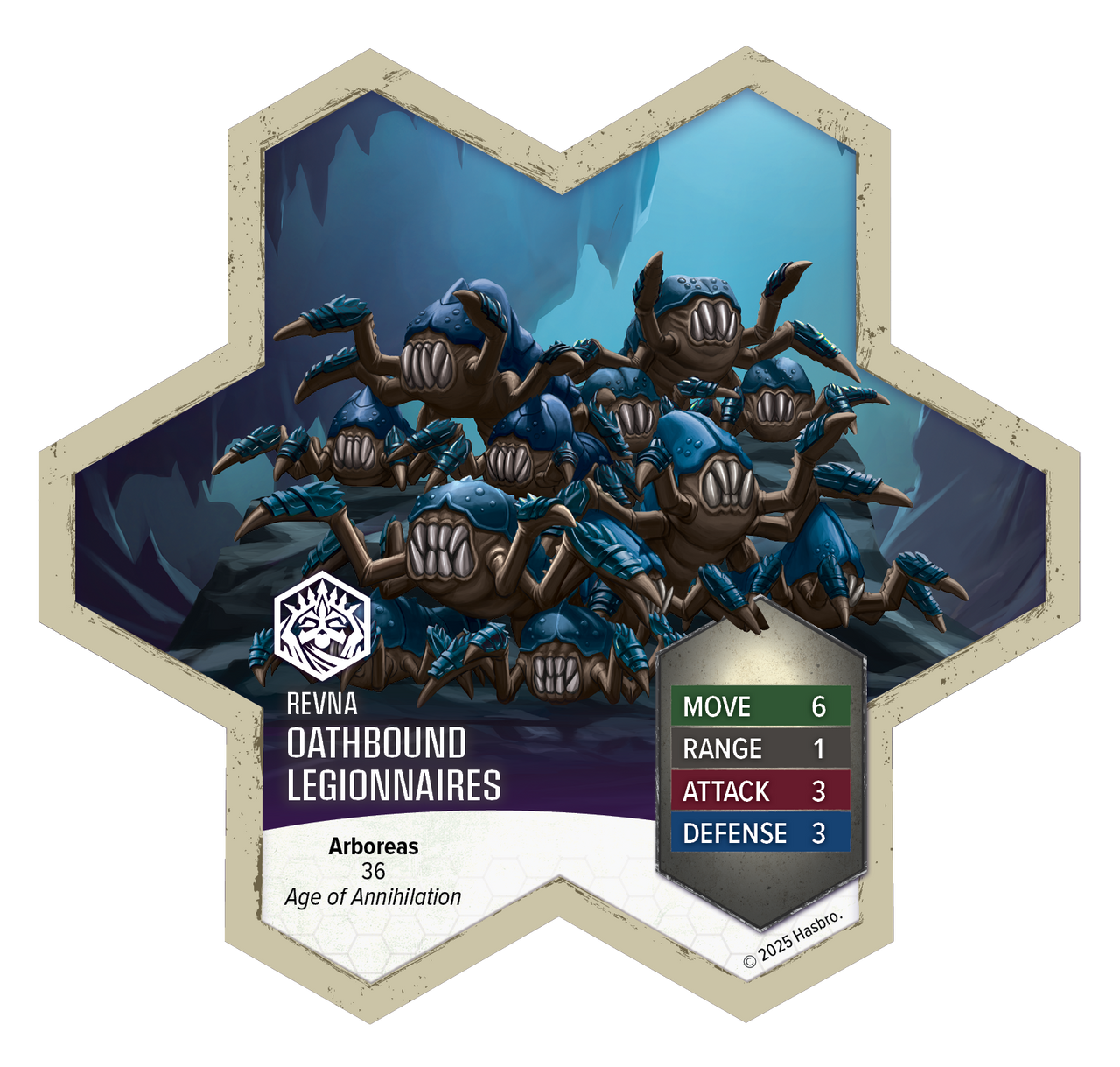 Heroscape: Rising Tide - Oathbound Phalanx and Oathbound Legionnaires Army Expansion