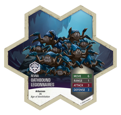 Heroscape: Rising Tide - Oathbound Phalanx and Oathbound Legionnaires Army Expansion