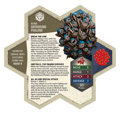 Heroscape: Rising Tide - Oathbound Phalanx and Oathbound Legionnaires Army Expansion