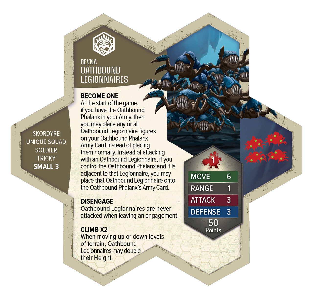 Heroscape: Rising Tide - Oathbound Phalanx and Oathbound Legionnaires Army Expansion
