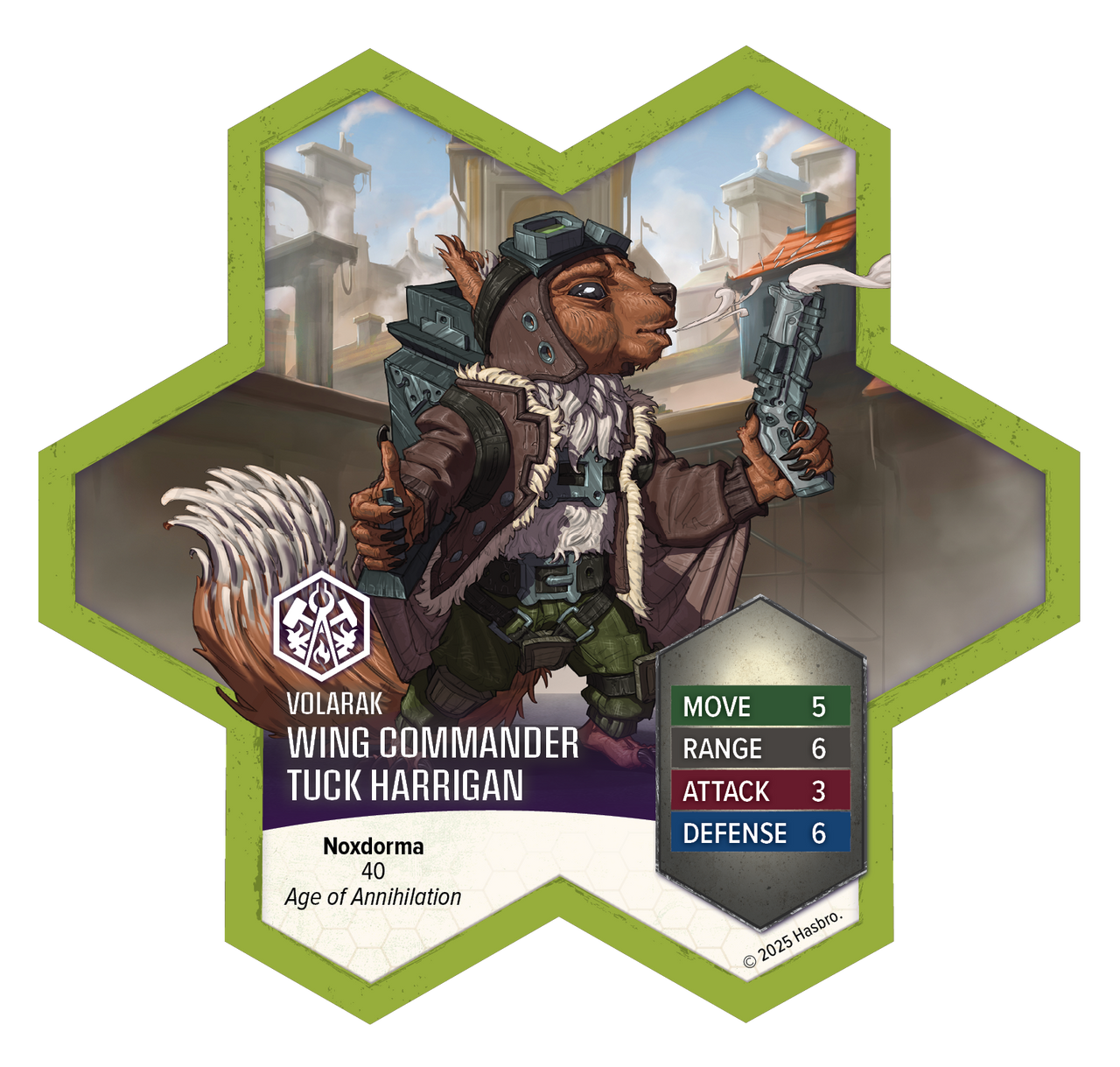 Heroscape: Rising Tide - Wing Commander Tuck Harrigan and Vorid Glidestriker Army Expansion