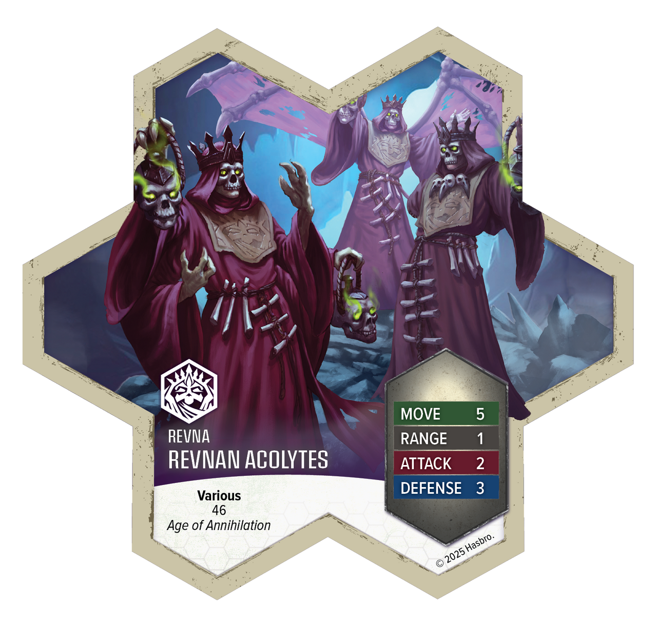 Heroscape: Revnan Acolytes and Grave Grim Army Expansion