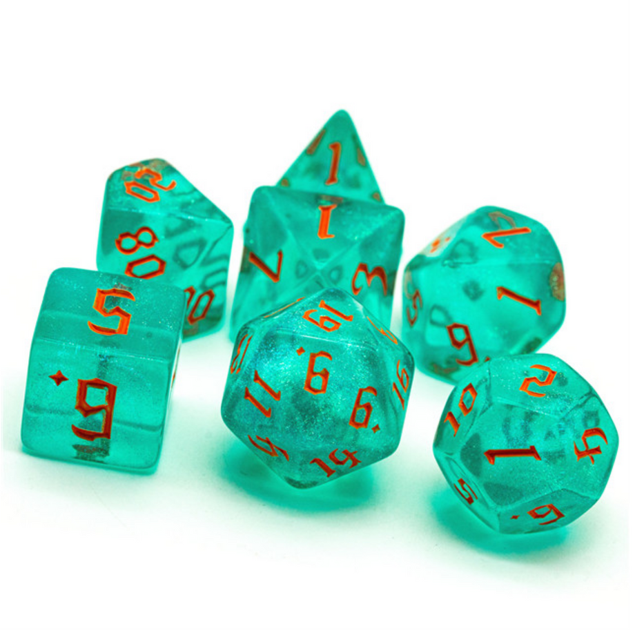 Foam Brain - Hurricane Elemental RPG Dice Set