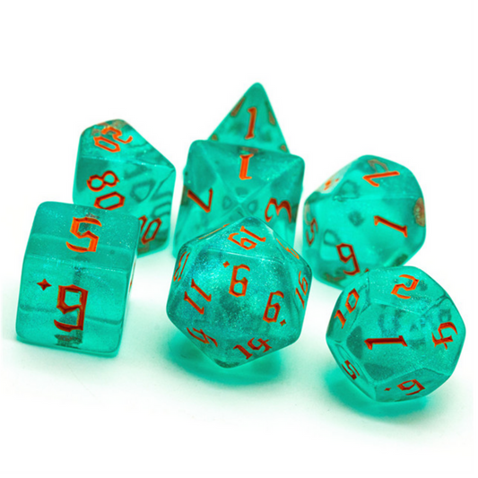 Foam Brain - Hurricane Elemental RPG Dice Set