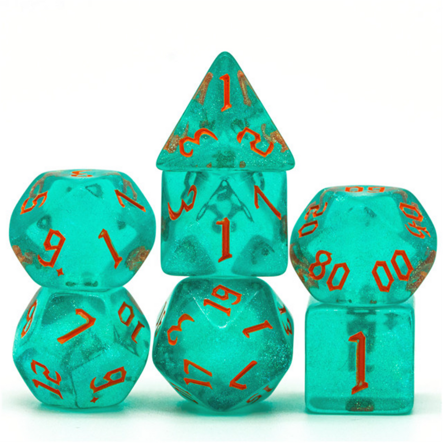 Foam Brain - Hurricane Elemental RPG Dice Set