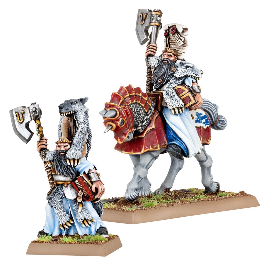 Warhammer The Old World: Warrior Priests of Ulric on Foot & Mounted