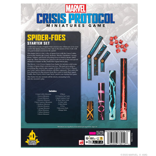 MARVEL Crisis Protocol - Spider Foes Starter Set