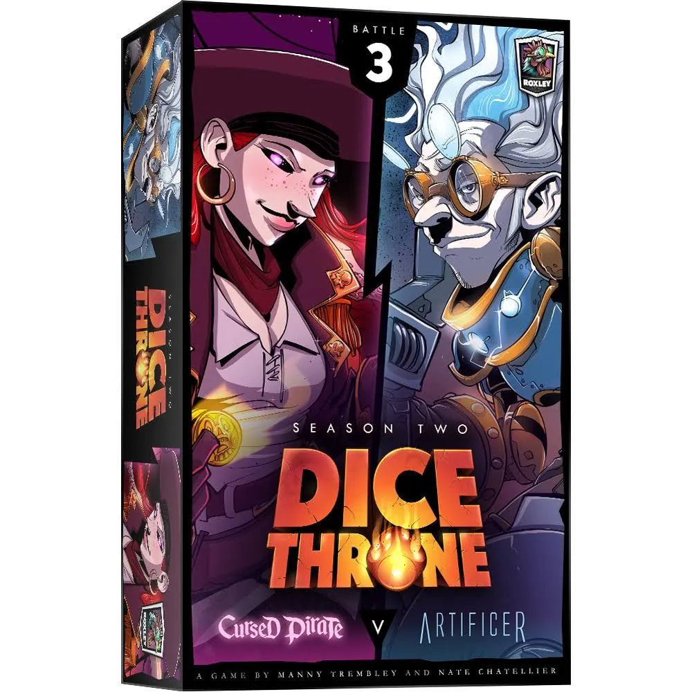 Dice Throne: Cursed Pirate vs Artificer