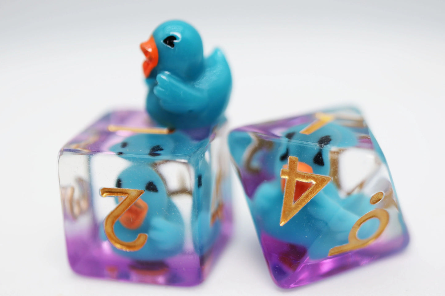 Foam Brain - Duck on the Pond RPG DICE SET