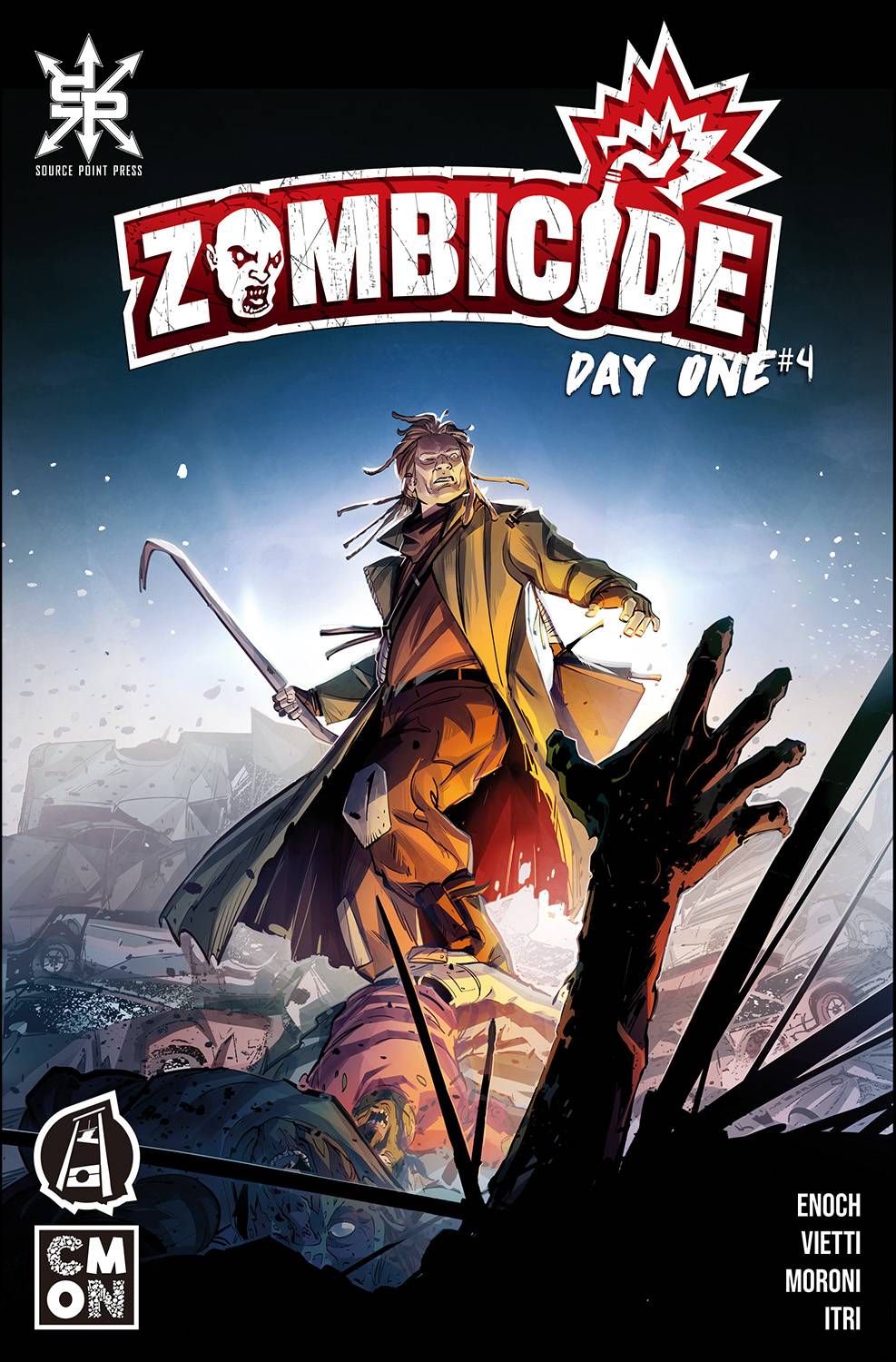 Zombicide Day One #4 (Of 4) Cover A Alfio Buscaglia (Mature)