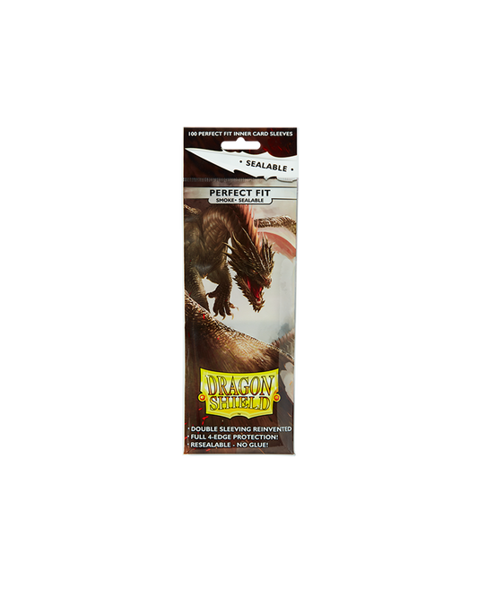 Dragon Shield: Sealable Smoke Card Sleeves 100 count