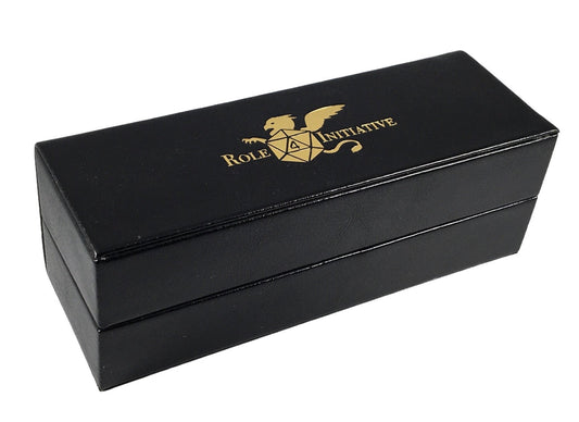 Roll 4 Initiative: Luxury Faux Leather Dice Bag / Rolling Tray