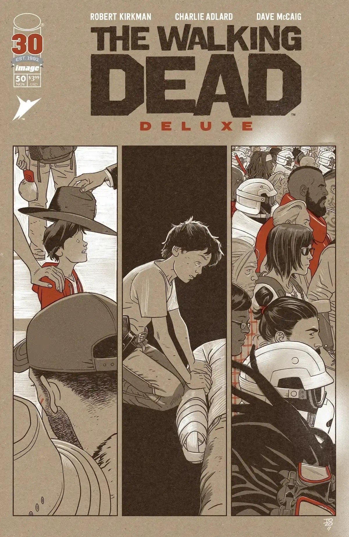 Walking Dead Deluxe #50 Cover F Zonjic (Mature)