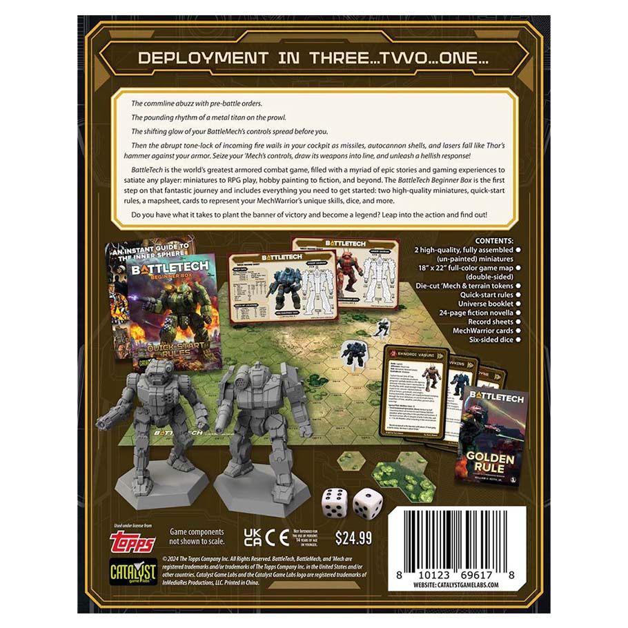 Battletech: Beginner Box 40th Anniversary