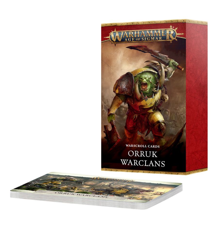 AOS - Orruk Warclans: Warscroll Cards (2025)