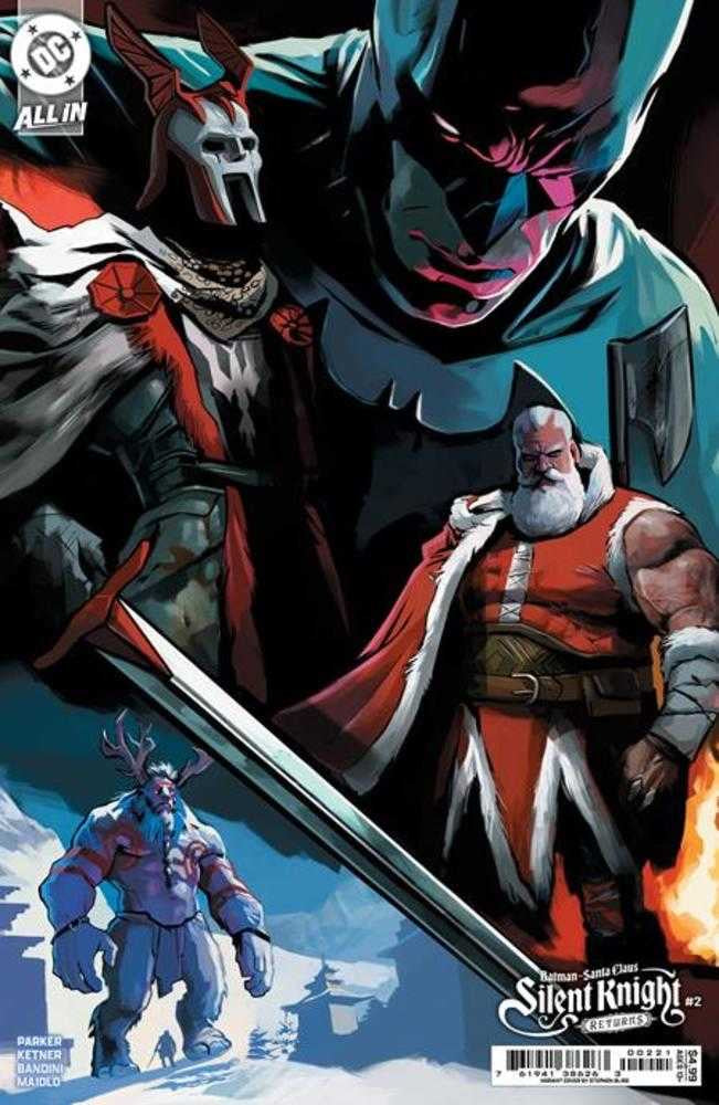 Batman Santa Claus Silent Knight Returns Bundle #2