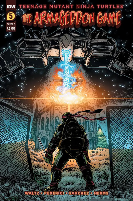 Teenage Mutant Ninja Turtles Armageddon Game #5 Cover C Eastman