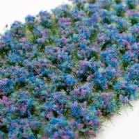 Huge Miniatures Tufts & Flowers - Cool Mix Flowers