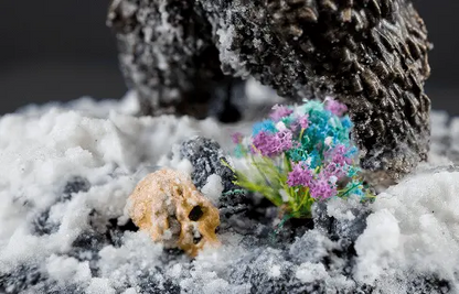 Huge Miniatures Tufts & Flowers - Cool Mix Flowers