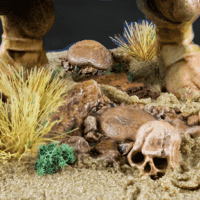 Huge Miniatures Tufts & Flowers - Desert Grass Tufts