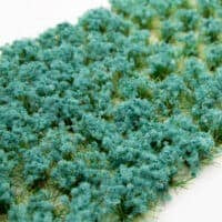 Huge Miniatures Tufts & Flowers - Teal Flowers