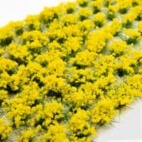 Huge Miniatures Tufts & Flowers - Yellow Flowers
