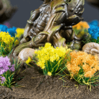 Huge Miniatures Tufts & Flowers - Yellow Flowers