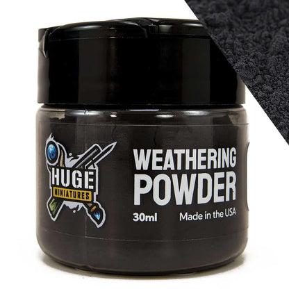 Huge Miniatures - Weathering Powder, Gunmetal