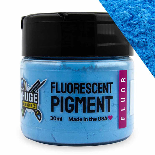Huge Miniatures - Weathering Powder, Fluorescent Neon Blue