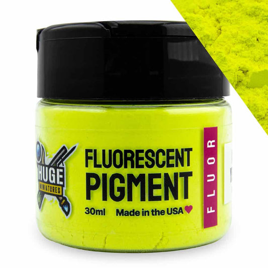 Huge Miniatures - Weathering Powder, Fluorescent Neon Yellow