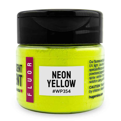Huge Miniatures - Weathering Powder, Fluorescent Neon Yellow