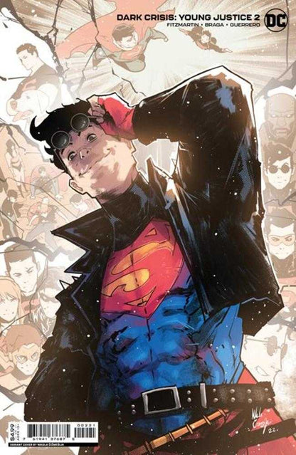 Dark Crisis Young Justice Cover B Mini Series Bundle #1