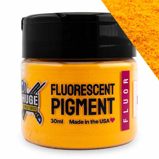 Huge Miniatures - Weathering Powder, Fluorescent Neon Orange