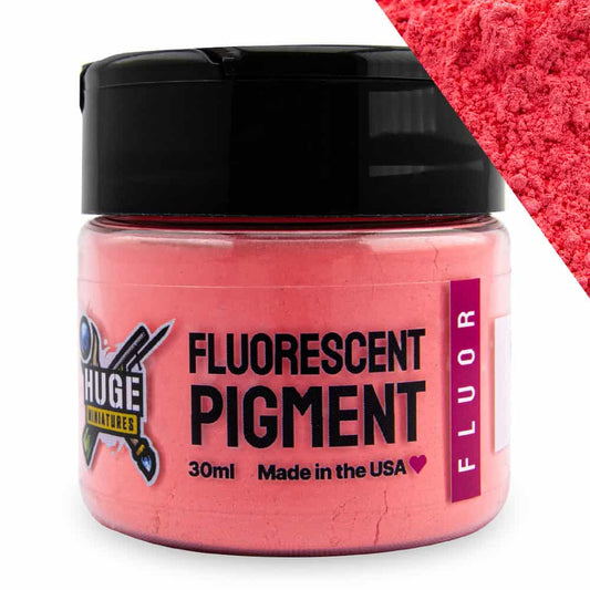 Huge Miniatures - Weathering Powder, Fluorescent Neon Red