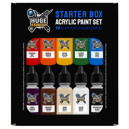 Huge Miniatures - Starter Acrylic Paint Set