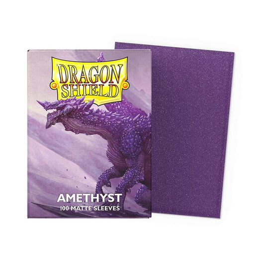 Dragon Shield - Amethyst Matte Card Sleeves