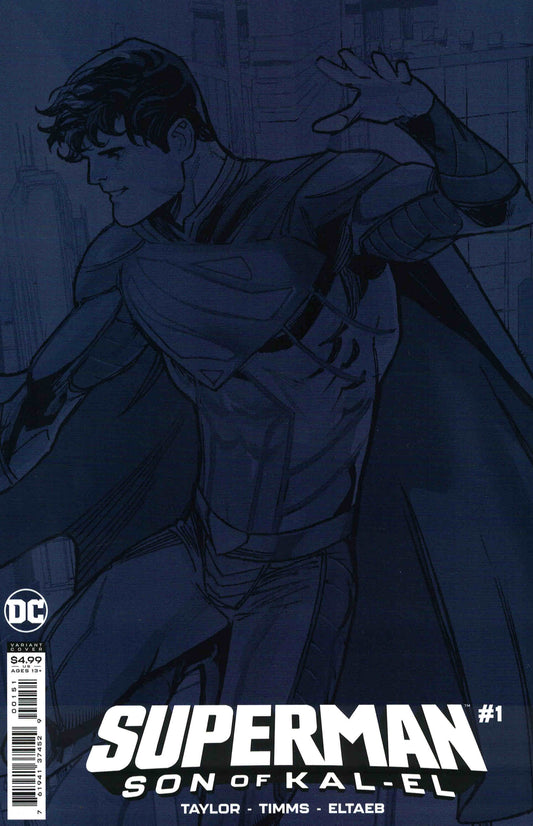 Superman Son Of Kal-El #1 1 in 50 John Timms Virgin Card Stock Variant