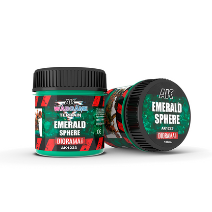 AK Interactive Wargame Battle Ground Terrains Emerald Sphere - 100ml